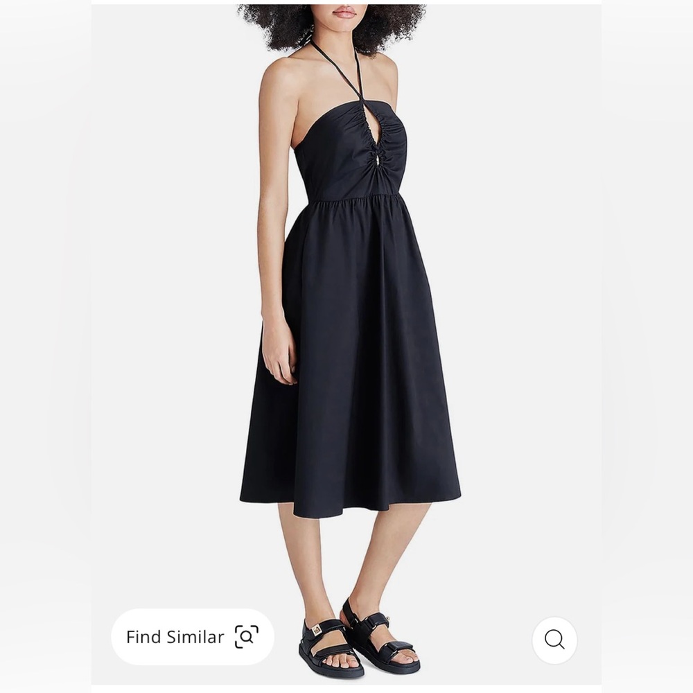 Steve Madden black halter dress